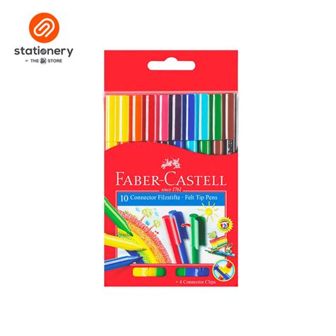 Faber Castell Connector Pens 10 Colors Sm Stationery