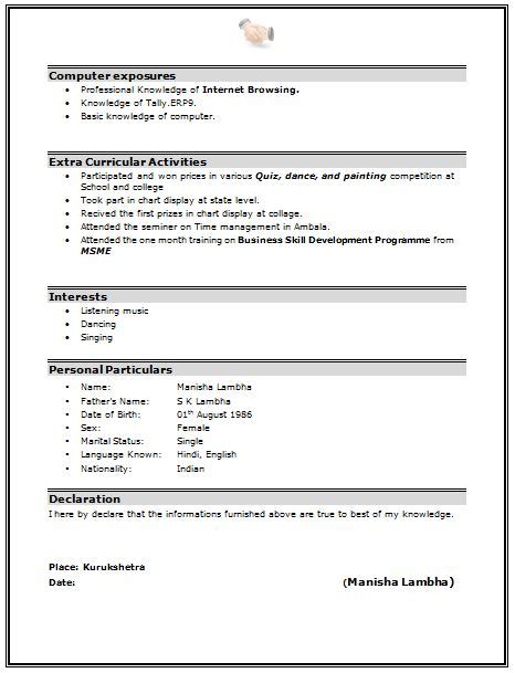 Us letter & a4 size format included. MBA Resume Sample (Page 2) | Resume format, Resume, Sample resume format