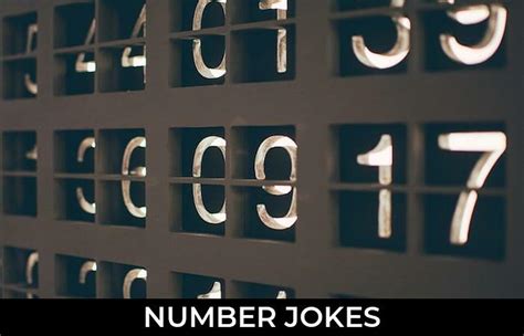 201 Number Jokes And Funny Puns Jokojokes