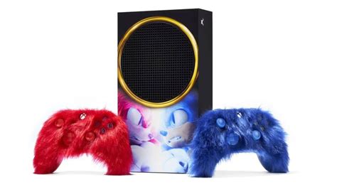 Limited Edition Sonic The Hedgehog 2 Xbox Series S Comes With Fuzzy