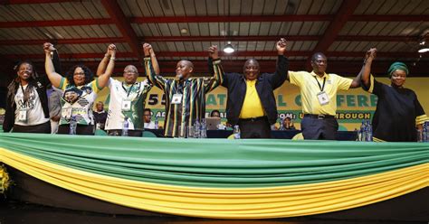 Anc Conference Three Women In Top 7 Leadership Positions Enca