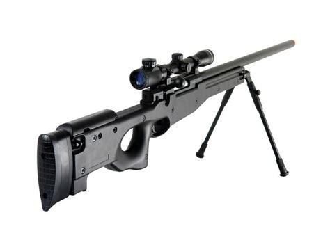 Double Eagle Full Metal L96 Bolt Action Airsoft Sniper Rifle With Scope