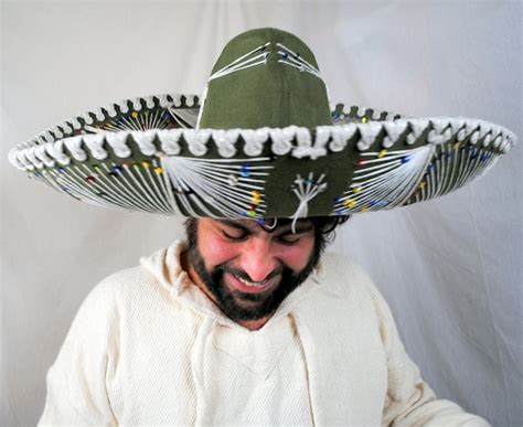 Authentic Mexican Sombrero Hat Vintage