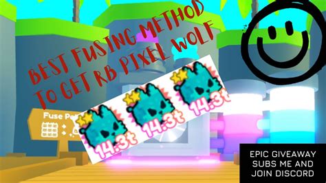 BEST FUSING METHOD TO GET RB PIXEL WOLF 101 WORKED PSX ROBLOX