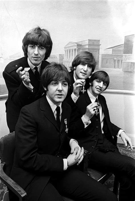 Later they called themselves the silver beatles. The Beatles - MBEs Awarded By The Queen | The Beatles