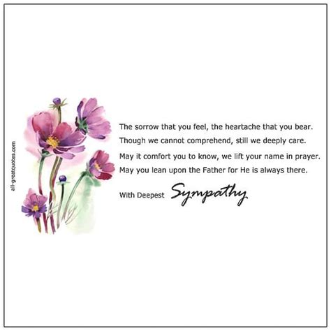 In Your Time Of Loss Deepest Sympathy Sympathy Cards Sympathy Card