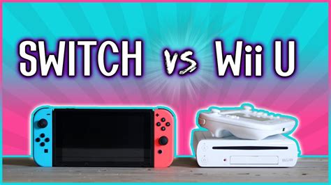 Nintendo Switch Vs Wii U Review Neander Meander Youtube