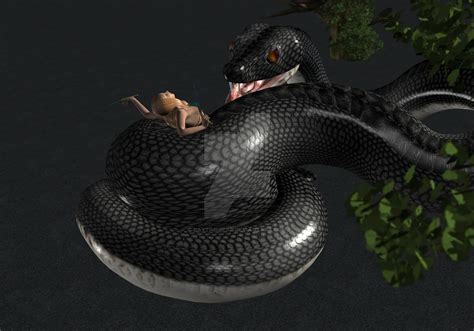 Snake And Girl 2 By Daytimebear On Deviantart