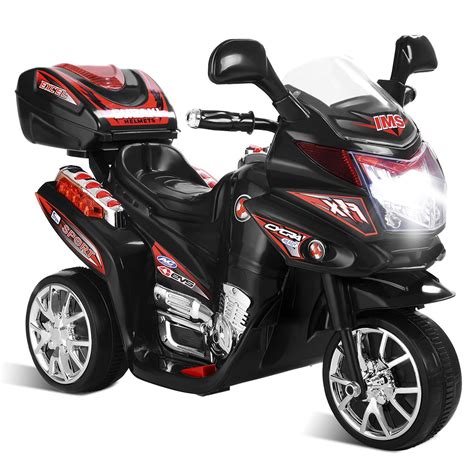 Buy Costzon Ride On Motorcycle 6v Battery Powered 3 Wheels Electric