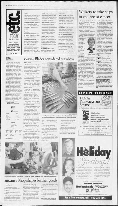 1999 - Tampa Tribune - RMK Collector