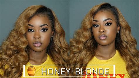 Honey Blonde Hair For Chocolate Women 🍫🍯 Dying Bundles Hair Tutorial Ft