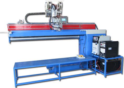 Argon Longitudinal Seam Tig Automatic Arc Welding Machine With High