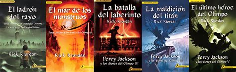 Percy Jackson Y Los Dioses Del Olimpo Saga Los Come Libros