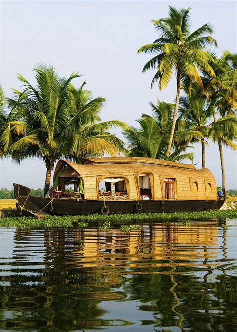 Houseboat On Kerala Backwaters Kerala Premium Photo Rawpixel