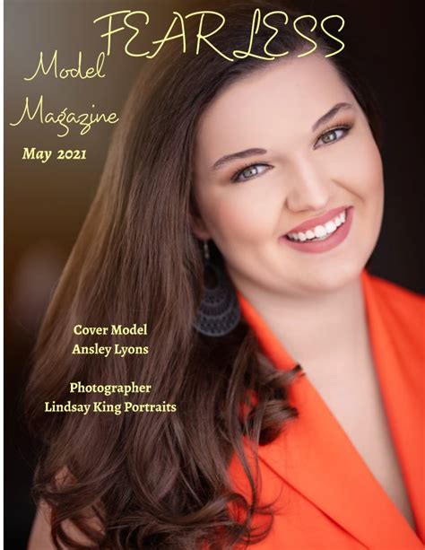 Fearless Model Magazine May 2021 Top Models And Photographers By