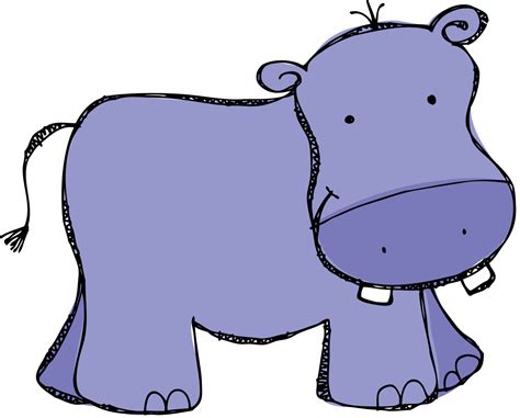 Cute Baby Hippo Clipart Clipground
