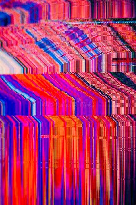 Abstract Glitch Background Stock Photo Image Of Frequency 183495416