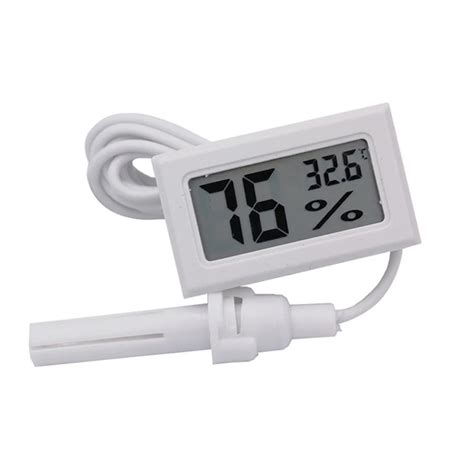 Mini Digital Lcd Aquário Frigorífico Congelador Termômetro Higrômetro