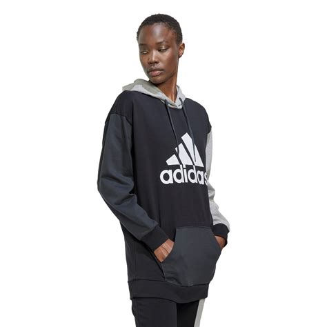 Adidas Oversized Hoodie Womens Black