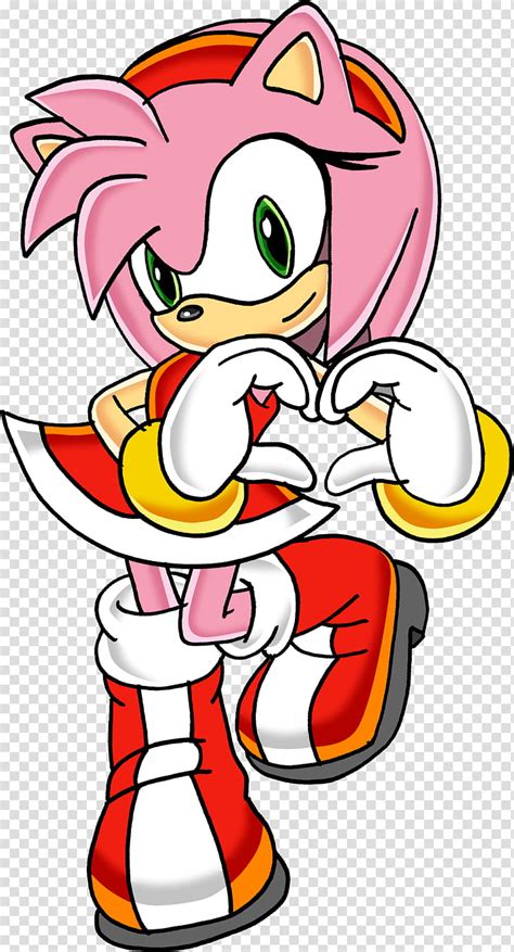 Free Download Amy Rose Full Art Amy Rose Of Sonic The Hedgehog Transparent Background PNG