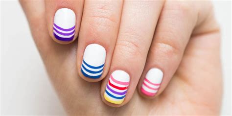 Rainbow French Manicure How To