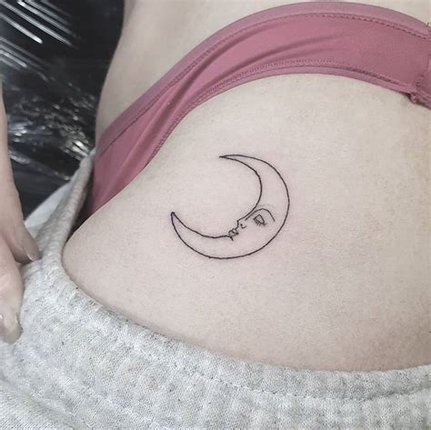 Updated 40 Symbolic Crescent Moon Tattoos August 2020