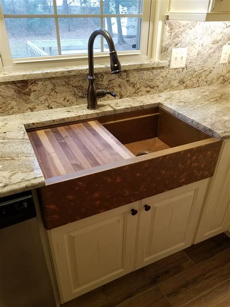 Check out the pros and cons of this type of sink to determine whether it's right for you. Copper Sink Kitchen | Kitchen Remodeling Salisbury MD