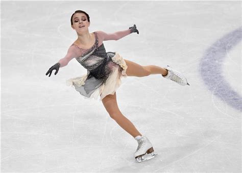 Figure Skating Anna Shcherbakova Wins Gold In Podium Sweep For Russian