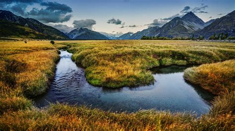 43 New Zealand Landscape Wallpaper Wallpapersafari
