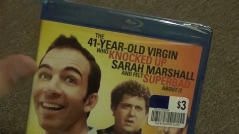 The 41 Year Old Virgin Who Knocked Up Sarah Marshall And Felt Superbad About It Blu Ray Unboxing