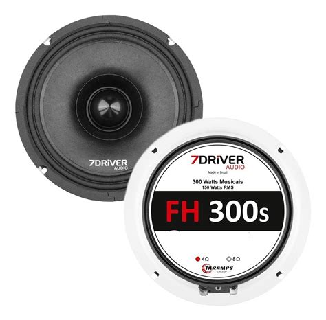 Par Woofer Full Taramps 6 Fh 300s 150 Watts Rms 4 Ohms Eletroking