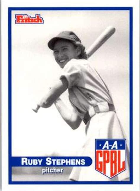 2000 Aagpbl Series 3 Baseball 404 Ruby Stephens Kenosha Comets Rc Rookie Official