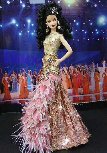 Miss Universe Doll Barbie Gowns Barbie Dress Doll Dress