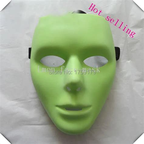 Lmon Scary White Face Masks Halloween Masquerade Diy Mime Mask Ball