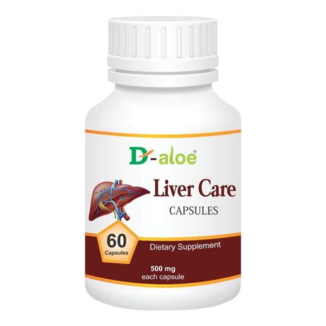 D Aloe Liver Care Capsule Prescription Packaging Type Bottle At Rs