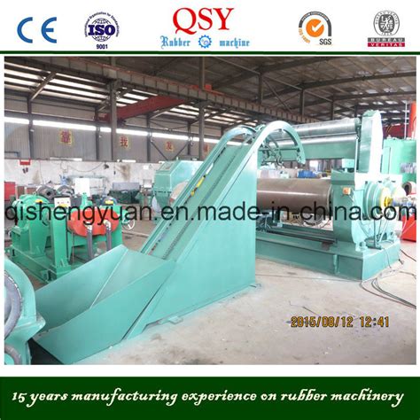 Two Roll Mill Open Rubber Mixing Mill Rubber Sheet Production Line