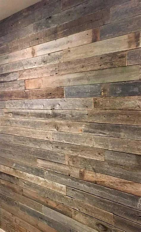 Reclaimed Barn Wood Wall Paneling Planks For Accent Walls Easy Nail Up