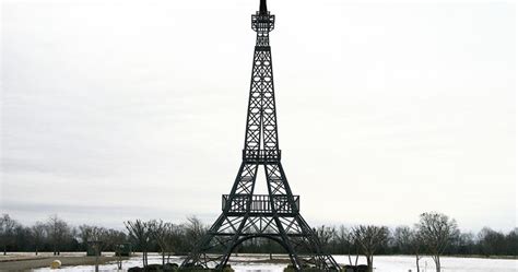 The Eiffel Tower Replica In The Paris Of Texas Never Ever Seen Before