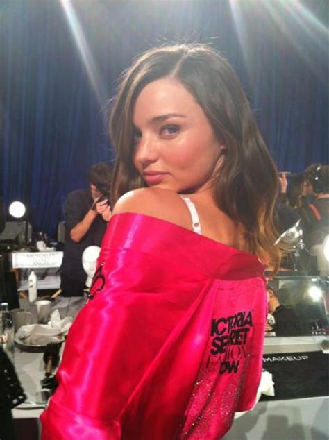 Victorias Secret Fashion Show Backstage Miranda Kerr Photo