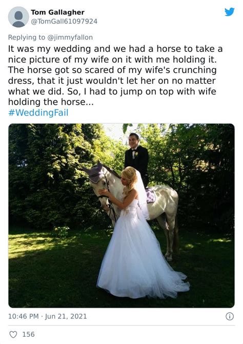 Jimmy Fallon Asks People To Share The Worst Wedding Fails Theyve Seen