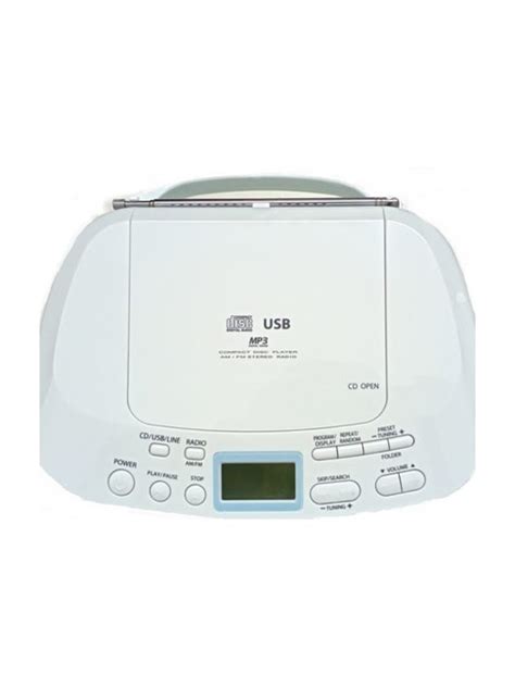 Buy Toshiba Ty Cru12 Portable Cd Radio Player White Online At Best