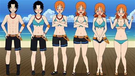 One Piece Tg Tf Body Swap Full Tg And Tf Transformation Youtube
