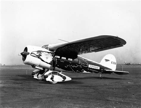 Lockheed Vega 5b 118 Nc106n Standard Aviation Oil A Photo On