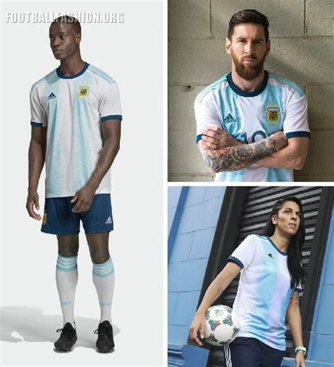 Argentina 2019 Copa America Adidas Home Kit Football Fashion