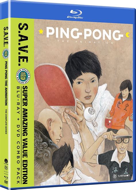 Ping Pong The Animation Complete Series Save 4 Blu Ray Edizione