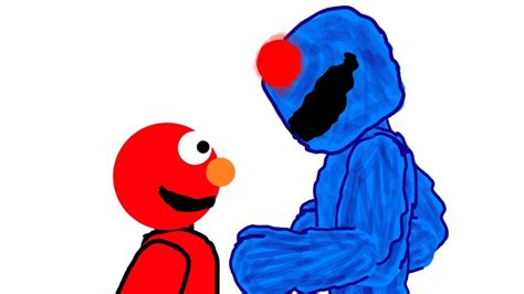 Elmo Vs Cookie Monster Youtube