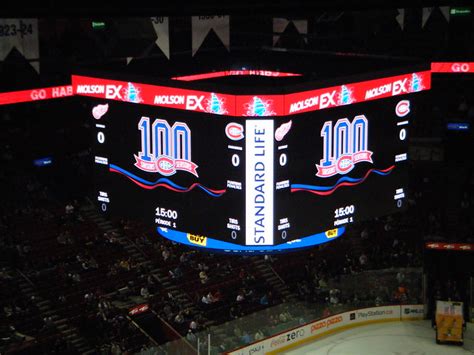 Bell Centre Scoreboard A Photo On Flickriver