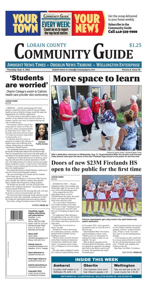 Lorain County Community Guide - Sept. 8, 2022 by Lorain County Printing
