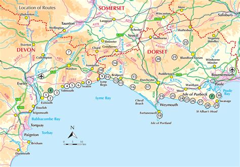 Walking The Jurassic Coast 30 Day Walks In Devon And