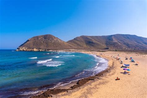 Premium Photo The Beautiful Beach In Summer Of Playazo De Rodalquilar In The Natural Park Of